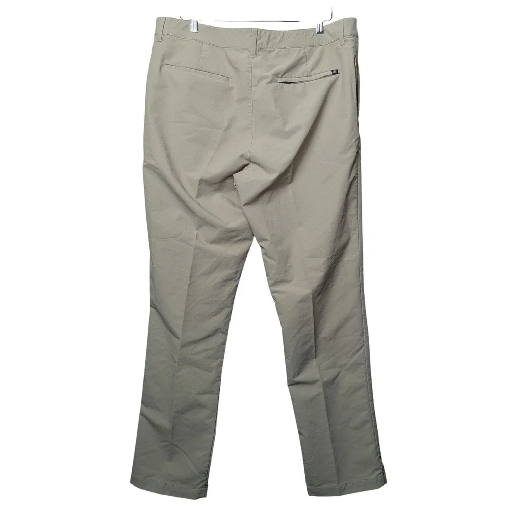Banana Republic Chino Pants Mens 36x32 Khaki Trousers Straight Fit Casual Work
